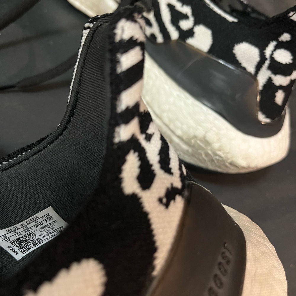 Adidas Ultraboost 22 Men’s Size 12 Black White Zebra Shoes Sneakers GX6300 - Picture 8 of 8
